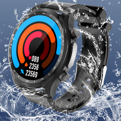 E430 1.39 Smart Bracelet ECG+PPG Health Watch with Blood Oxygen, Temperature, Heart Rate Monitoring, Leather Strap