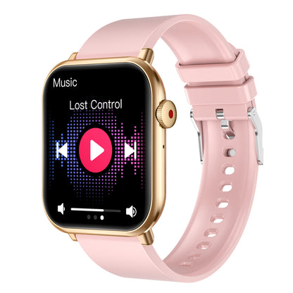 M2 1.96 inch HD Screen Smart Watch Bluetooth Call Sports Bracelet with Temperature Heart Rate Monitoring
