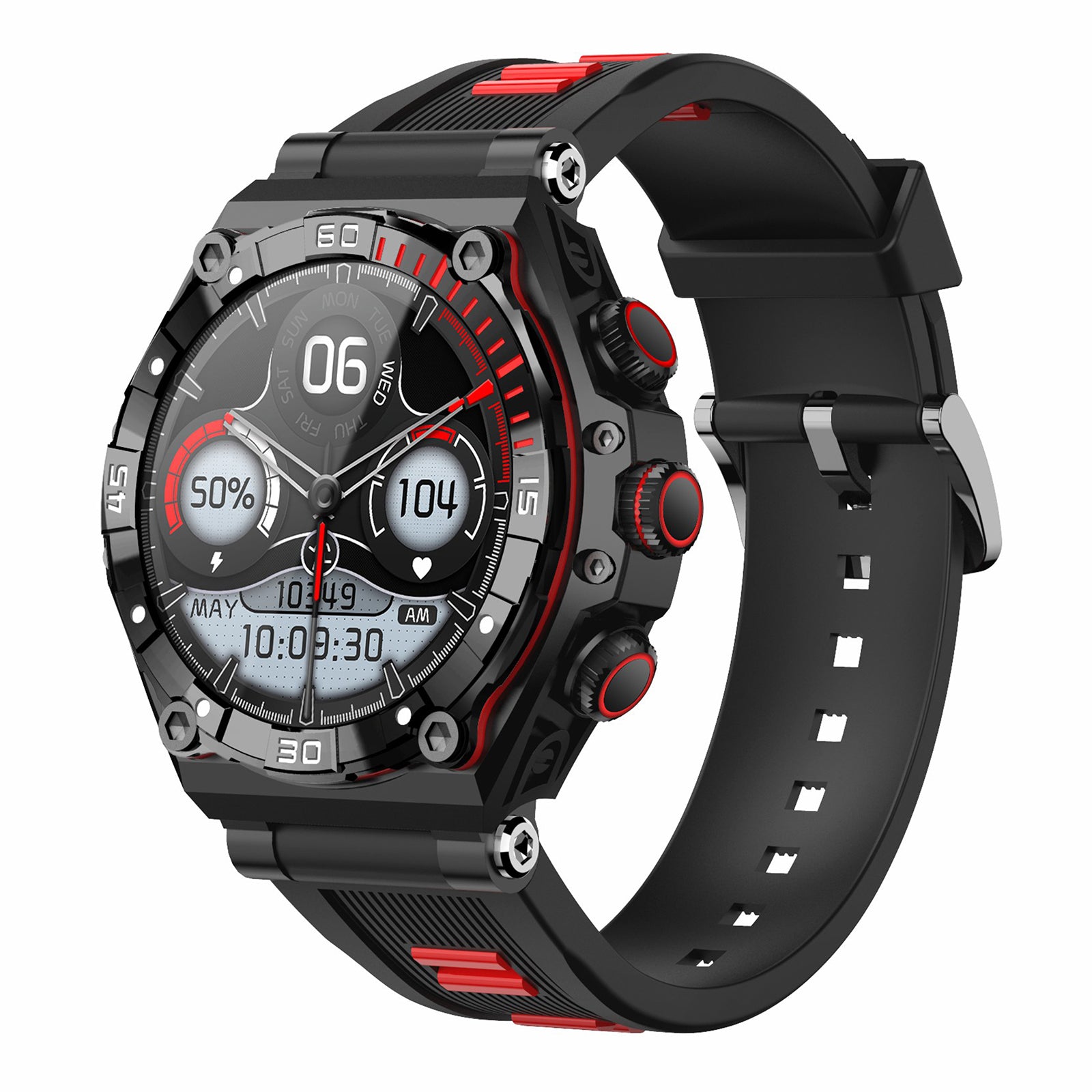 CT18 1.43 AMOLED Screen Watch Heart Rate Intelligent Monitoring Waterproof Sports Smart Bracelet