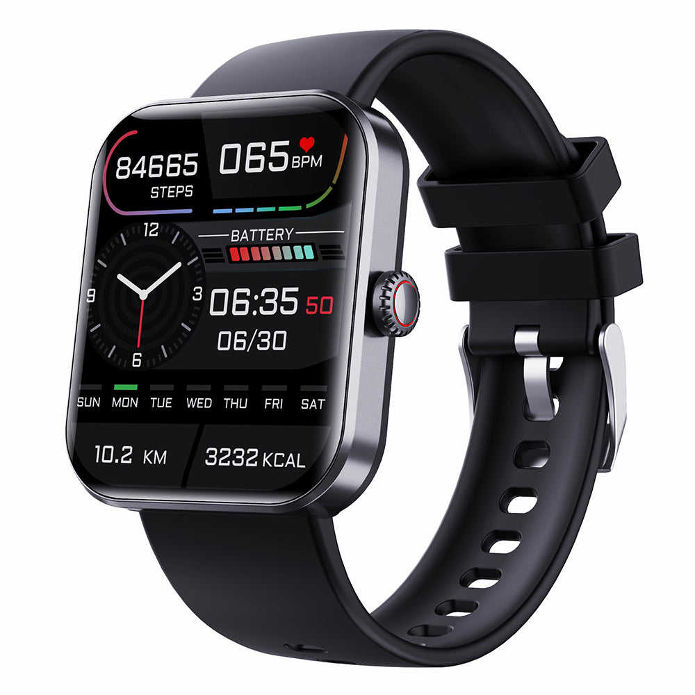 F57L 1.91 Smart Watch Waterproof Sports Bracelet with Blood Glucose, Heart Rate, Blood Oxygen, Temperature Detection