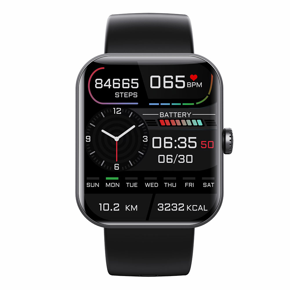 F57L 1.91 Smart Watch Waterproof Sports Bracelet with Blood Glucose, Heart Rate, Blood Oxygen, Temperature Detection