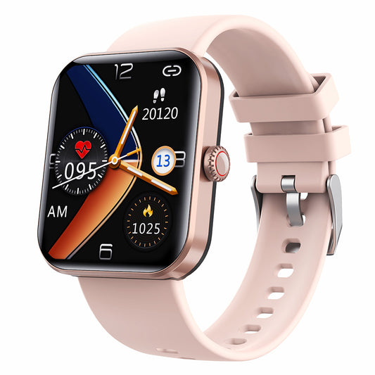 F57L 1.91 Smart Watch Waterproof Sports Bracelet with Blood Glucose, Heart Rate, Blood Oxygen, Temperature Detection