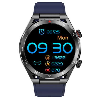 T80 Silicone Strap Bluetooth Calling Smart Bracelet Non-invasive Blood Glucose Test Health Monitoring Smart Watch