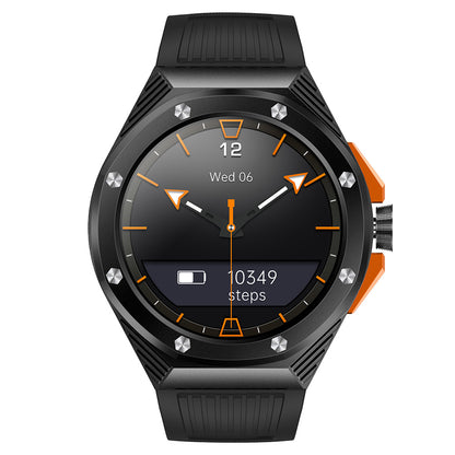HT8 1.46 inch Health Monitoring Smart Watch with Encoder Bluetooth Call IP67 Waterproof Smartwatch
