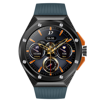 HT8 1.46 inch Health Monitoring Smart Watch with Encoder Bluetooth Call IP67 Waterproof Smartwatch