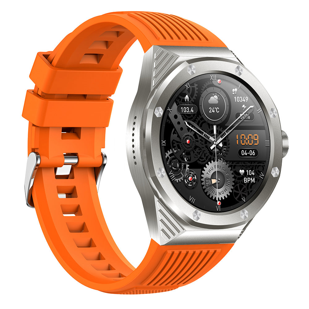 HT8 1.46 inch Health Monitoring Smart Watch with Encoder Bluetooth Call IP67 Waterproof Smartwatch