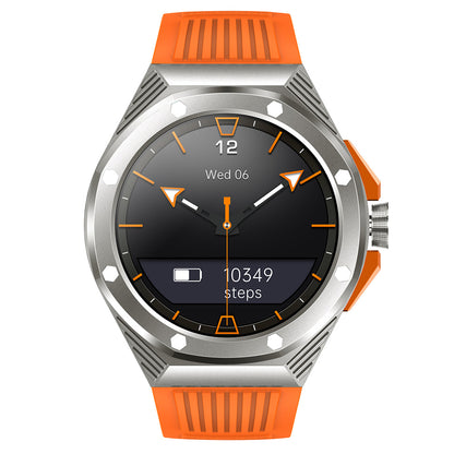 HT8 1.46 inch Health Monitoring Smart Watch with Encoder Bluetooth Call IP67 Waterproof Smartwatch