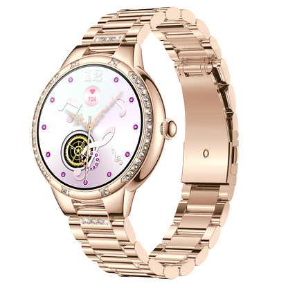 L68B 1.28 inch AMOLED Bluetooth Call Women Physiological Cycle Health Monitoring Fashion Smartwatch