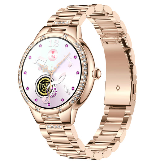 L68B 1.28 inch AMOLED Bluetooth Call Women Physiological Cycle Health Monitoring Fashion Smartwatch