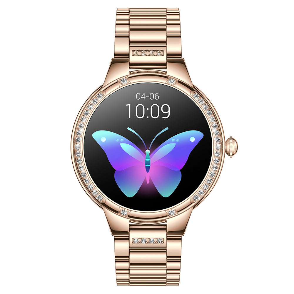 L68B 1.28 inch AMOLED Bluetooth Call Women Physiological Cycle Health Monitoring Fashion Smartwatch