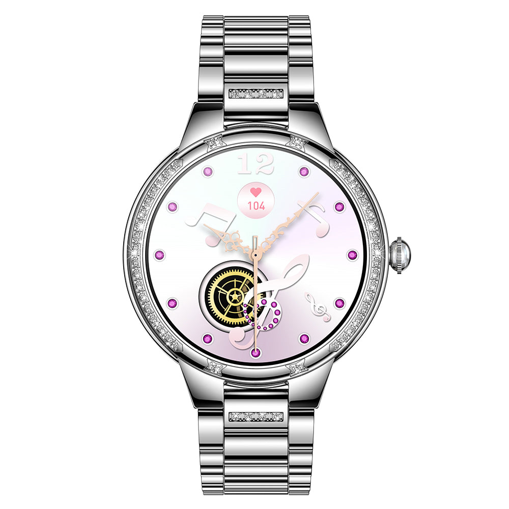 L68B 1.28 inch AMOLED Bluetooth Call Women Physiological Cycle Health Monitoring Fashion Smartwatch