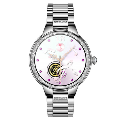 L68B 1.28 inch AMOLED Bluetooth Call Women Physiological Cycle Health Monitoring Fashion Smartwatch