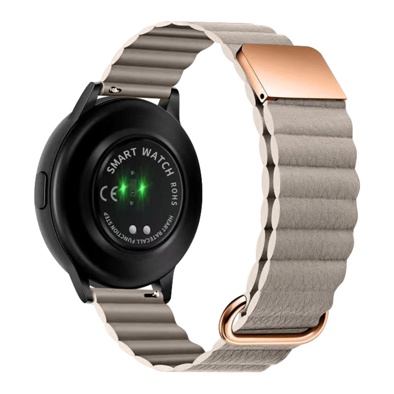 For Huawei Watch GT3 Pro 46mm  /  Apex 46mm  /  Apex Pro Genuine Leather Watch Strap 22mm Magnetic Strap