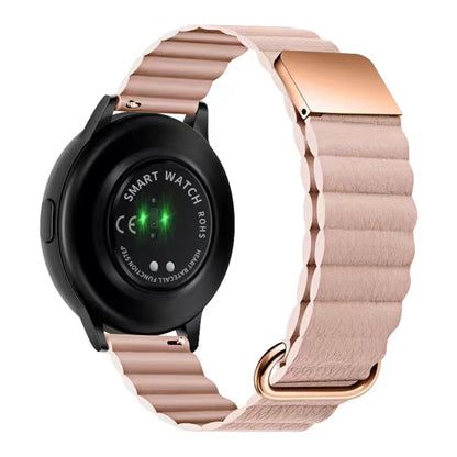 For Huawei Watch GT3 Pro 46mm  /  Apex 46mm  /  Apex Pro Genuine Leather Watch Strap 22mm Magnetic Strap