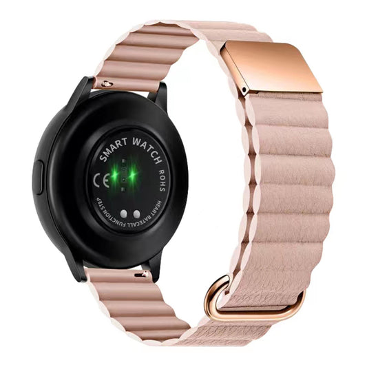 For Huawei Watch GT3 Pro 46mm  /  Apex 46mm  /  Apex Pro Genuine Leather Watch Strap 22mm Magnetic Strap