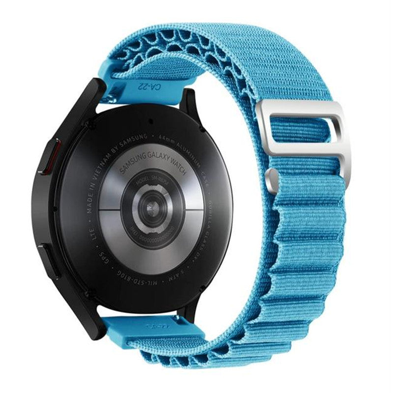 For Realme Watch 3  /  Huami Amazfti GTR 4  /  GTR 4 Pro Replacement Nylon Smartwatch Band 22mm Universal Adjustable Wrist Strap