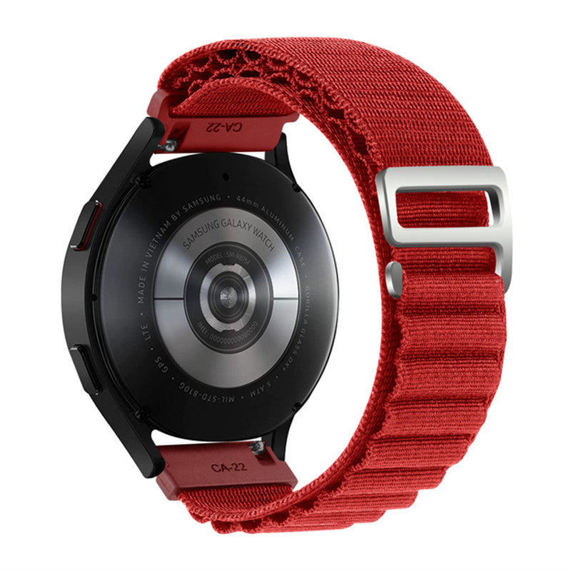 For Realme Watch 3  /  Huami Amazfti GTR 4  /  GTR 4 Pro Replacement Nylon Smartwatch Band 22mm Universal Adjustable Wrist Strap