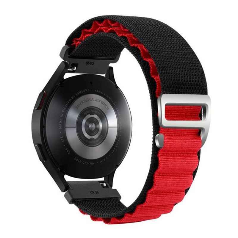 For Realme Watch 3  /  Huami Amazfti GTR 4  /  GTR 4 Pro Replacement Nylon Smartwatch Band 22mm Universal Adjustable Wrist Strap