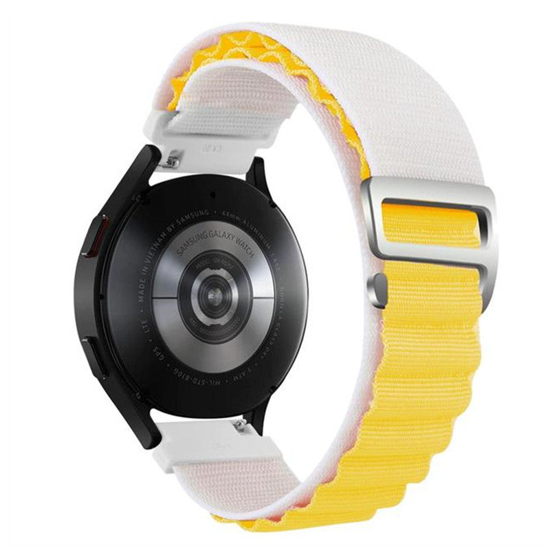 For Realme Watch 3  /  Huami Amazfti GTR 4  /  GTR 4 Pro Replacement Nylon Smartwatch Band 22mm Universal Adjustable Wrist Strap