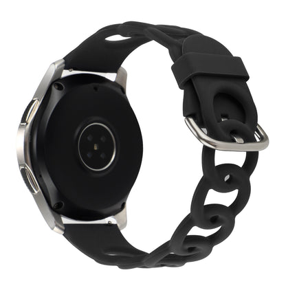 For Huawei Watch Buds / GT3 SE / GT3 Pro 46mm Silicone Watch Band 22mm Donut Hollow Replacement Wrist Strap
