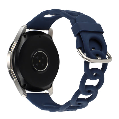 For Huawei Watch Buds / GT3 SE / GT3 Pro 46mm Silicone Watch Band 22mm Donut Hollow Replacement Wrist Strap