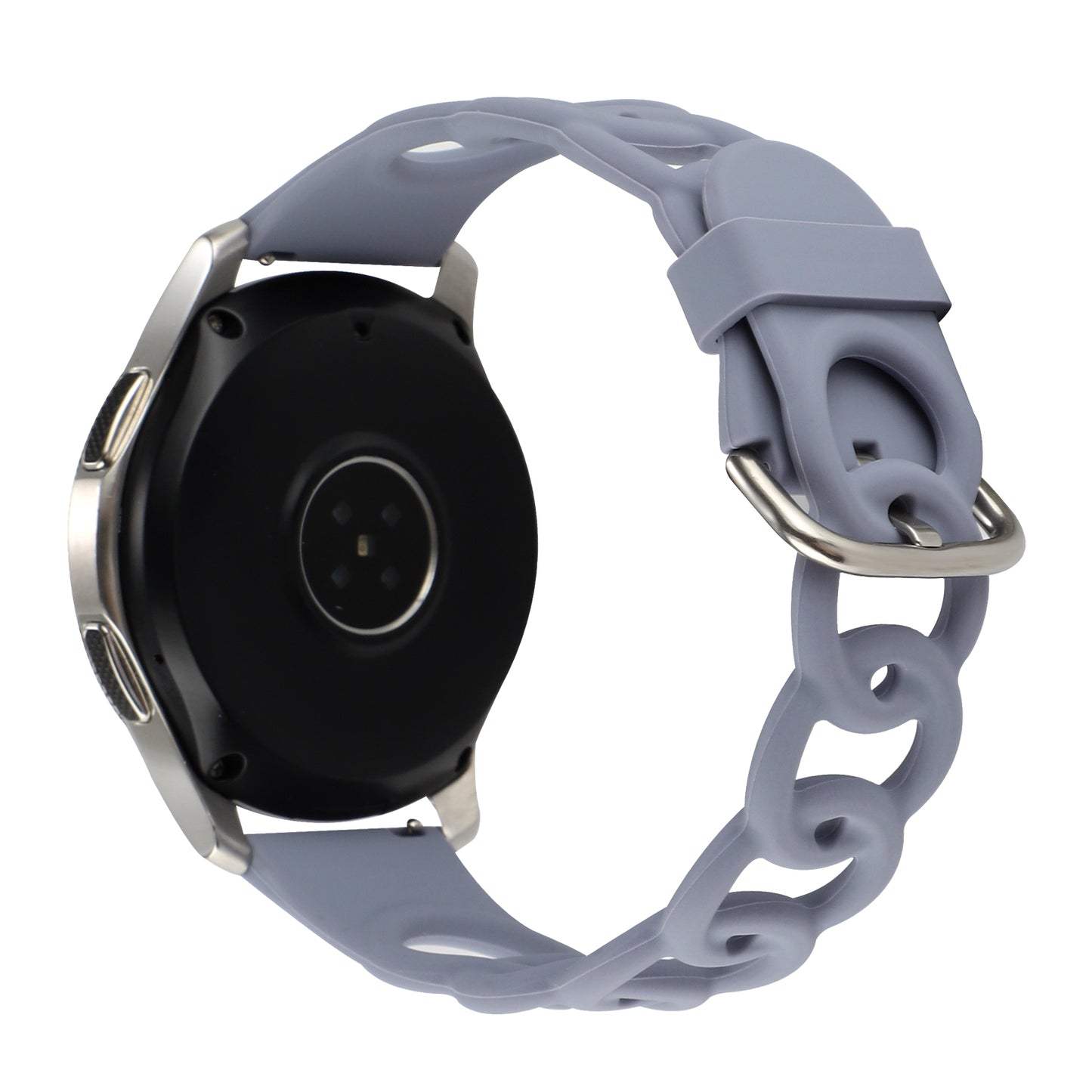 For Huawei Watch Buds / GT3 SE / GT3 Pro 46mm Silicone Watch Band 22mm Donut Hollow Replacement Wrist Strap
