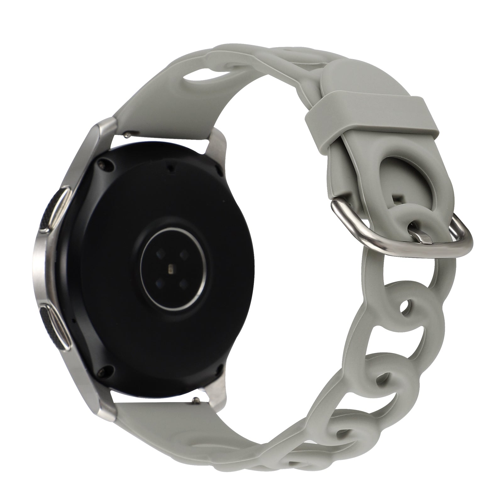For Huawei Watch Buds / GT3 SE / GT3 Pro 46mm Silicone Watch Band 22mm Donut Hollow Replacement Wrist Strap