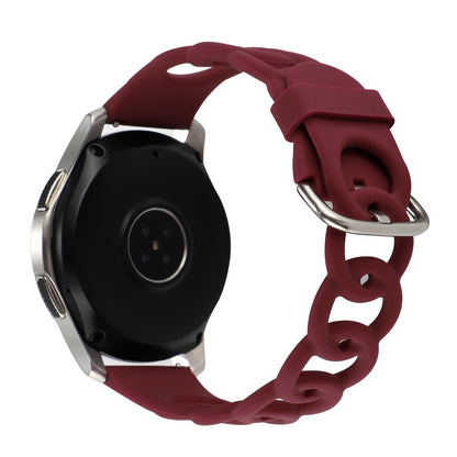 For Huawei Watch Buds / GT3 SE / GT3 Pro 46mm Silicone Watch Band 22mm Donut Hollow Replacement Wrist Strap