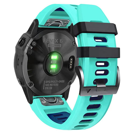 For Huami Amazfit Falcon / Coros Vertix Silicone Watchband Quick Release Watch Strap