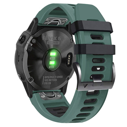 For Huami Amazfit Falcon / Coros Vertix Silicone Watchband Quick Release Watch Strap