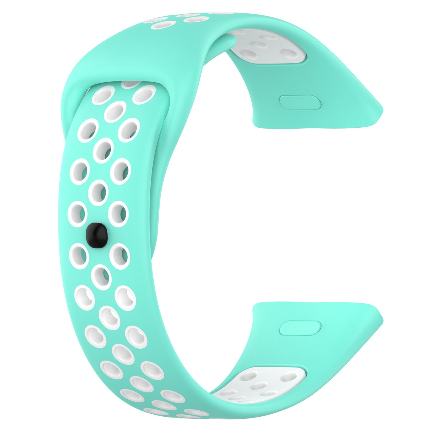28mm Silicone Watch Strap for Xiaomi Redmi Watch 3 / Mi Watch Lite 3 , Dual-color Smart Band Strap