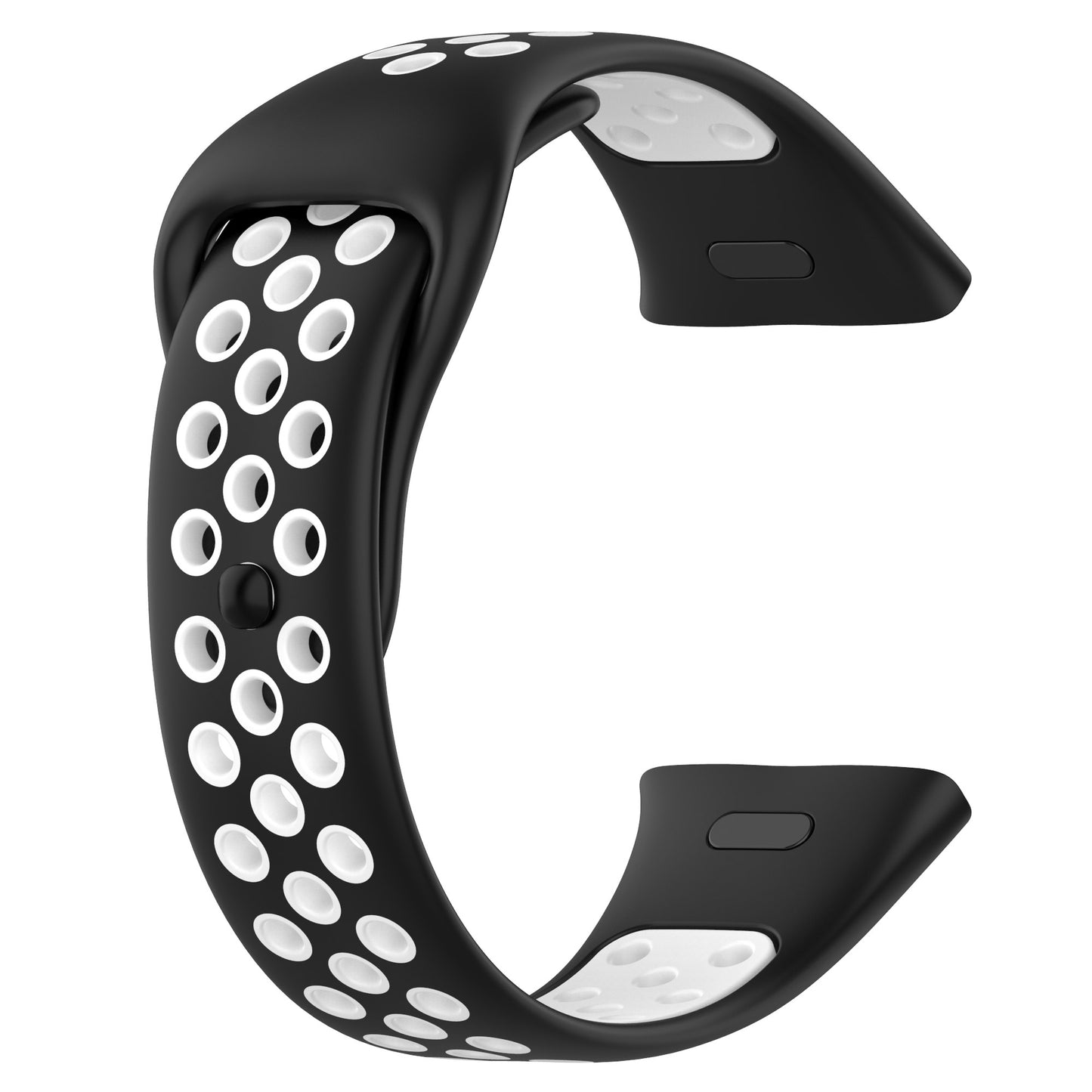For Xiaomi Redmi Watch 3 / Mi Watch Lite 3 Watch Strap Dual-color Silicone Replacement Watch Bands