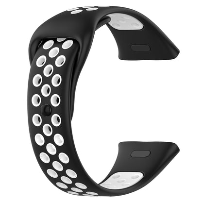 For Xiaomi Redmi Watch 3 / Mi Watch Lite 3 Watch Strap Dual-color Silicone Replacement Watch Bands