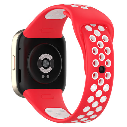 For Xiaomi Redmi Watch 3 / Mi Watch Lite 3 Watch Strap Dual-color Silicone Replacement Watch Bands