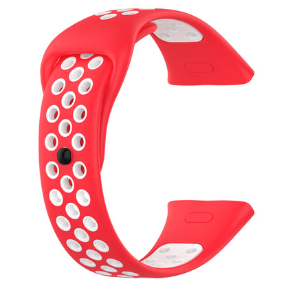 For Xiaomi Redmi Watch 3 / Mi Watch Lite 3 Watch Strap Dual-color Silicone Replacement Watch Bands