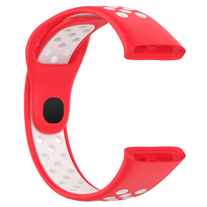For Xiaomi Redmi Watch 3 / Mi Watch Lite 3 Watch Strap Dual-color Silicone Replacement Watch Bands