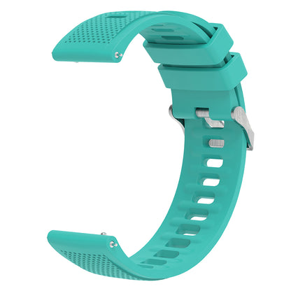 For Samsung Galaxy Watch3 45mm / Galaxy Watch 46mm / Huami Amazfit Pace Silicone Watch Band Textured 22mm Wrist Strap