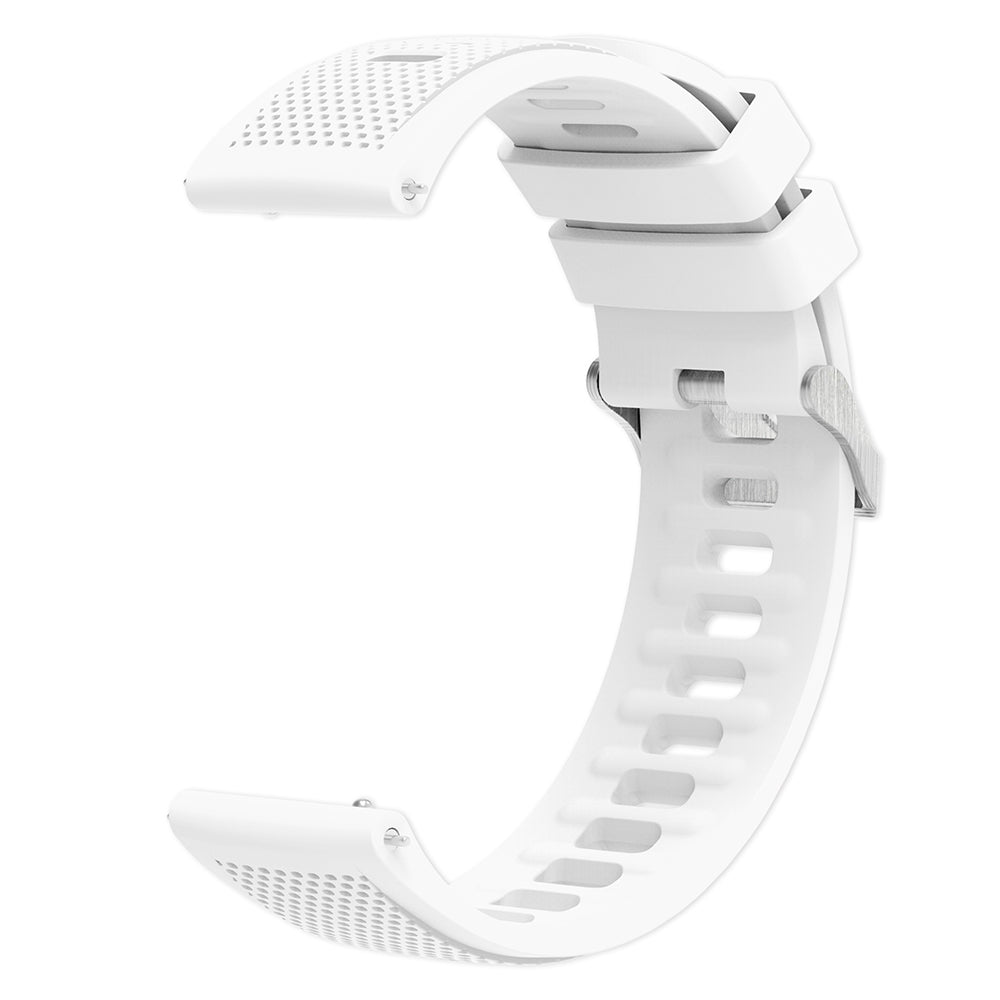For Samsung Galaxy Watch3 45mm / Galaxy Watch 46mm / Huami Amazfit Pace Silicone Watch Band Textured 22mm Wrist Strap