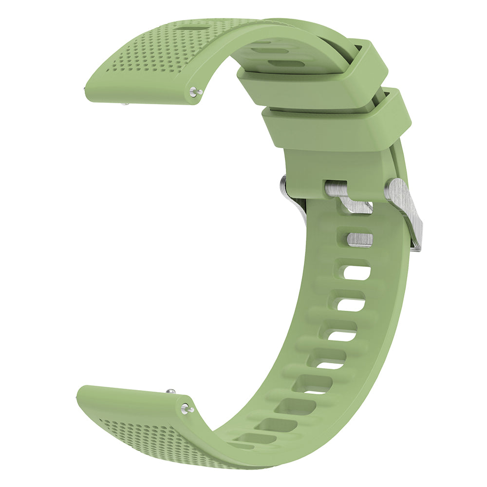 For Samsung Galaxy Watch3 45mm / Galaxy Watch 46mm / Huami Amazfit Pace Silicone Watch Band Textured 22mm Wrist Strap