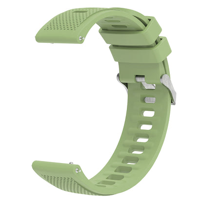 For Samsung Galaxy Watch3 45mm / Galaxy Watch 46mm / Huami Amazfit Pace Silicone Watch Band Textured 22mm Wrist Strap
