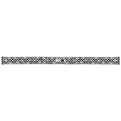 For Xiaomi Smart Band 8 Rhinestone Decor Stainless Steel  Strap Replacement Smartwatch Wrist Band