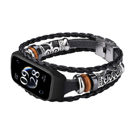 For Xiaomi Redmi Band 2 Watch Band Boho Bead Metal Jewelry Retro Strap DIY Bracelets