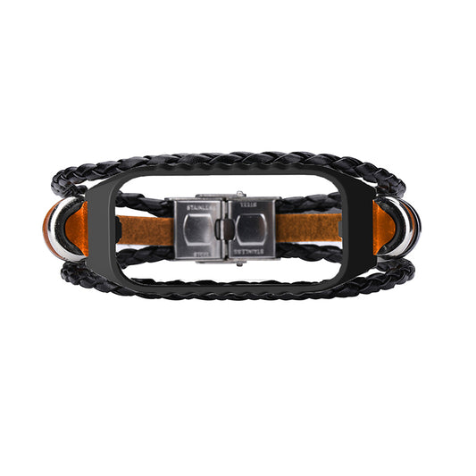 For Xiaomi Redmi Band 2 Watch Band Boho Bead Metal Jewelry Retro Strap DIY Bracelets