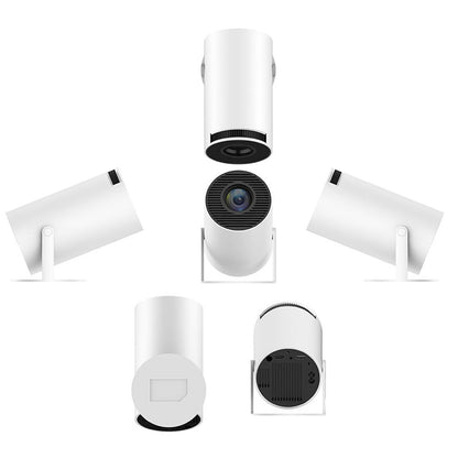 HY300 Android 11.0 Portable Projector 2.4G / 5G WiFi BT4.1 1280*720dpi 120 Ansi Lumens Home Theater Media Player