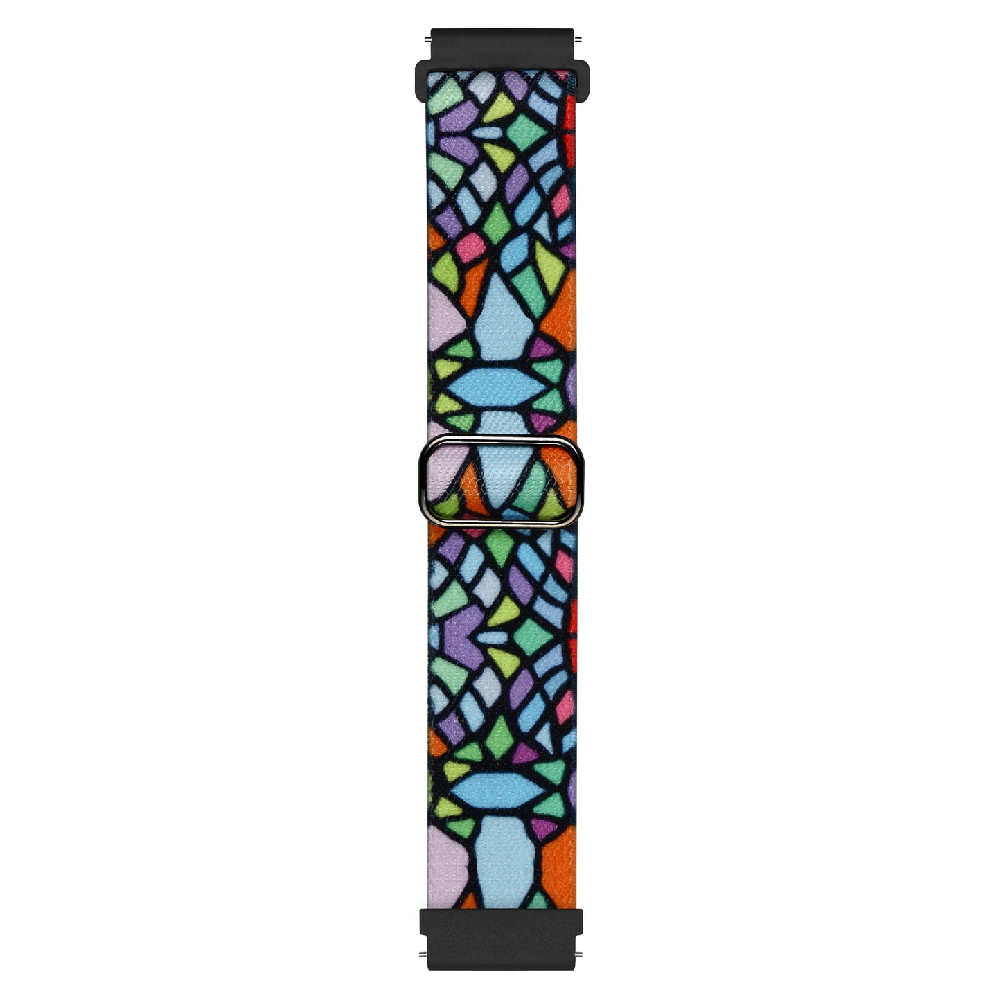 Pattern Watch Band for Coros Apex Pro / Apex 46mm , 22mm Nylon Braided Strap Replacement