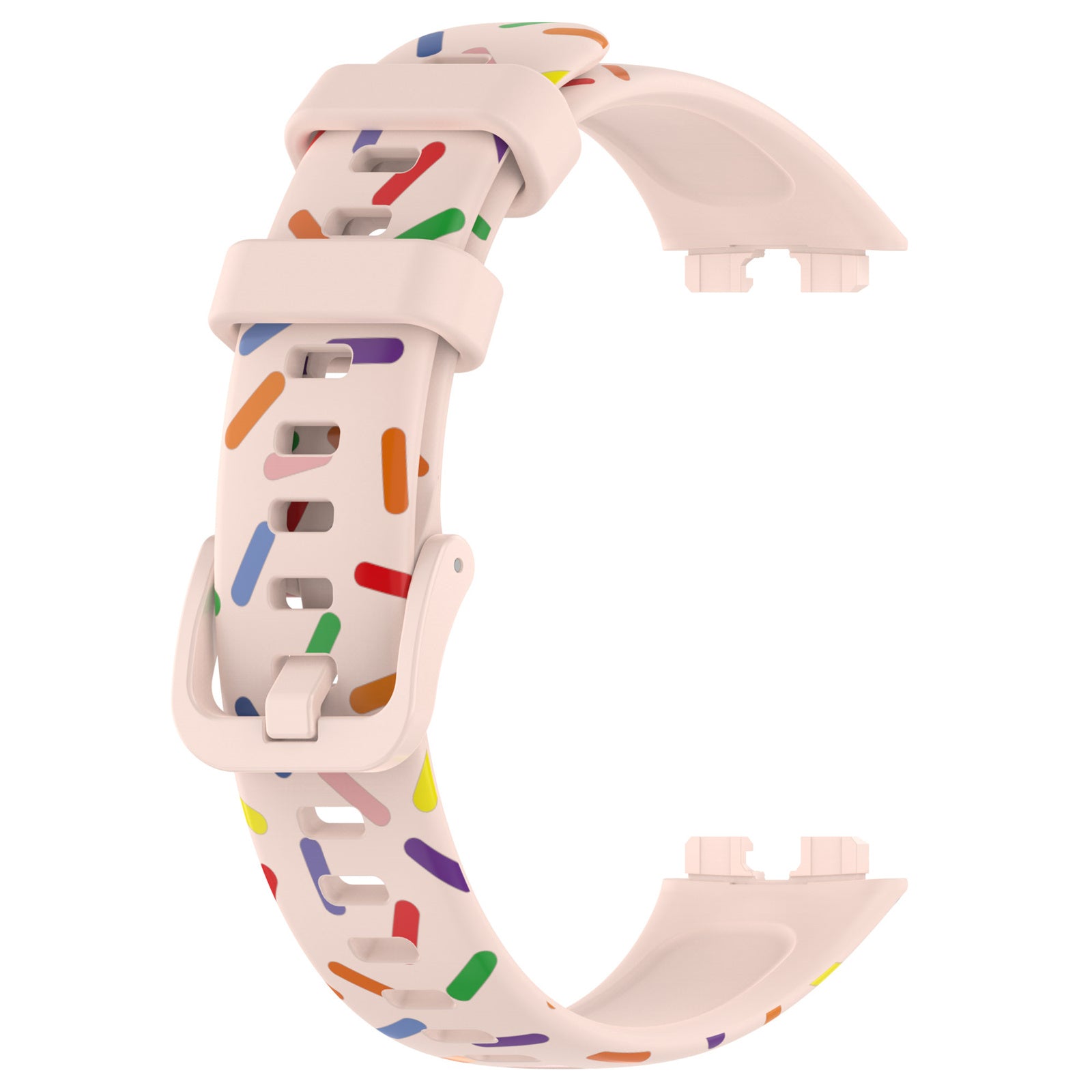 For Huawei Band 8 Colorful Spotted Silicone Strap Replacement Watch Band