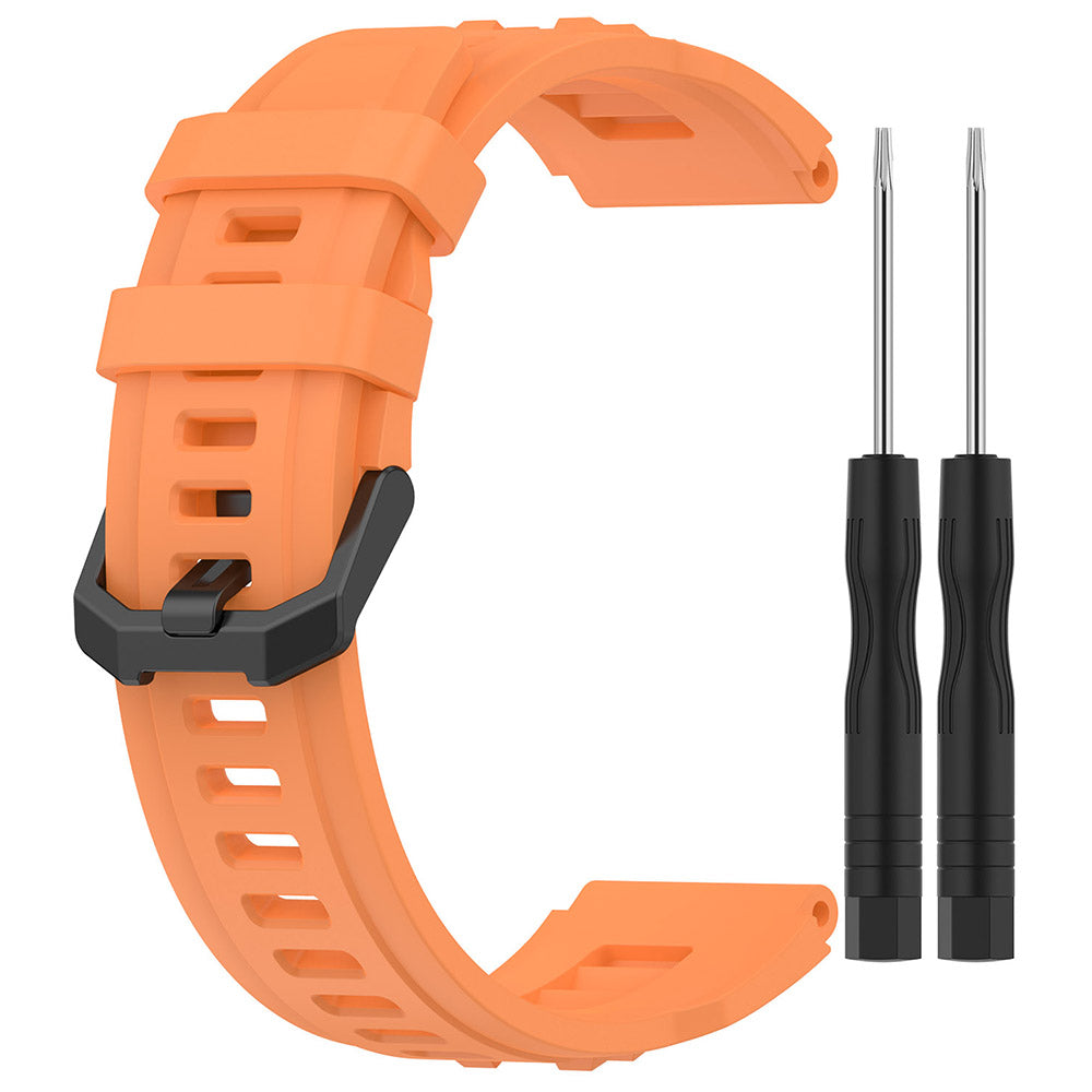 For Huami Amazfit T-rex Ultra A2142 Silicone Watch Strap Adjustable Wrist Band