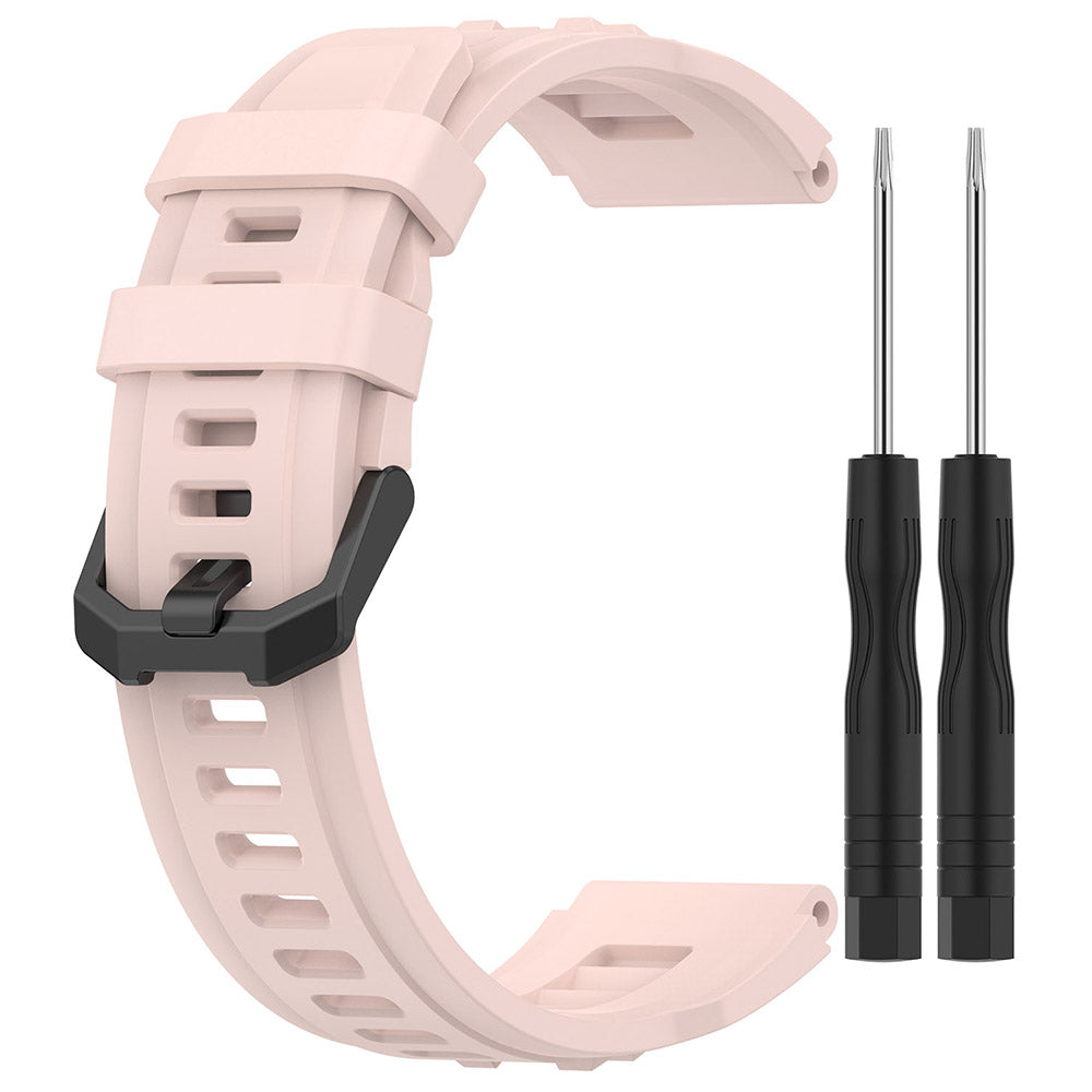 For Huami Amazfit T-rex Ultra A2142 Silicone Watch Strap Adjustable Wrist Band