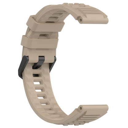 For Huami Amazfit T-rex Ultra A2142 Silicone Watch Strap Adjustable Wrist Band