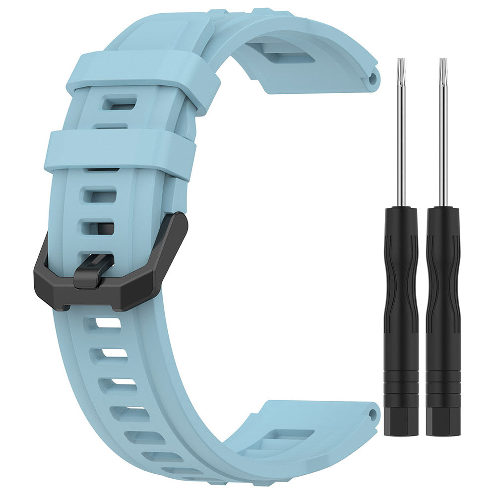 For Huami Amazfit T-rex Ultra A2142 Silicone Watch Strap Adjustable Wrist Band